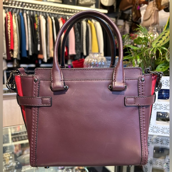 Coach Swagger 21 Cross Body in Willow Flora Handbag Bag - Picture 7 of 8